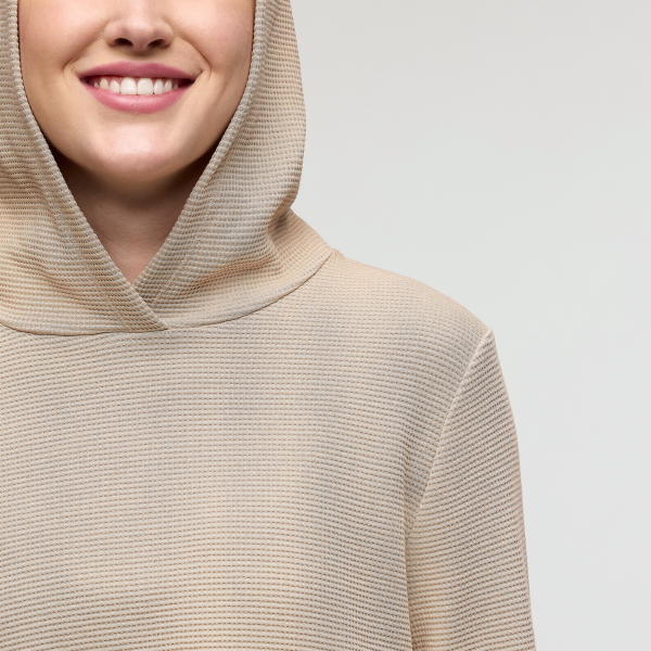 Atajo Long-Sleeve Waffle Hoodie - Women's