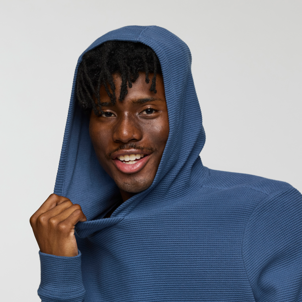 Atajo Long-Sleeve Waffle Hoodie - Men's