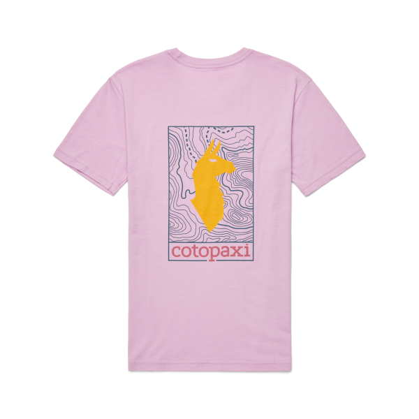 Llama Map T-Shirt - Women's