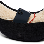 High Pile Fleece 6L Crescent Bag